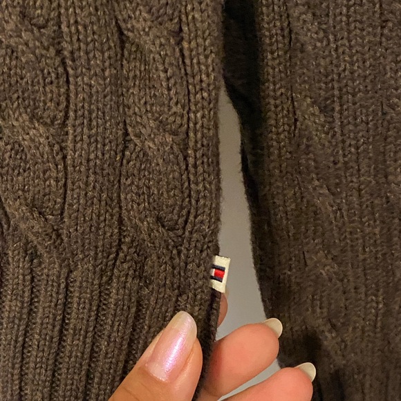 Tommy Hilfiger Brown Knit Sweater - Picture 4 of 5